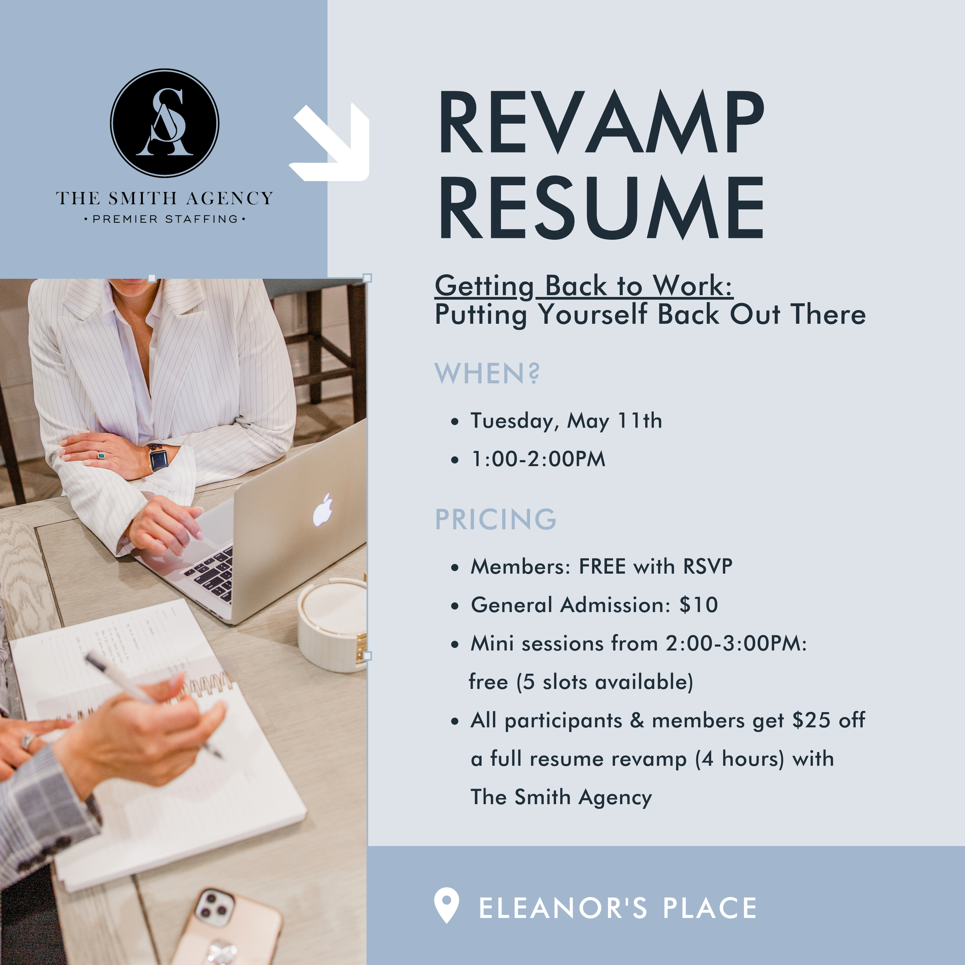 Revamp Resume - Getting Back to Work: How to Put Yourself Back Out There